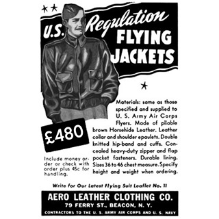 Militaria Leather Jackets | Aero Leathers