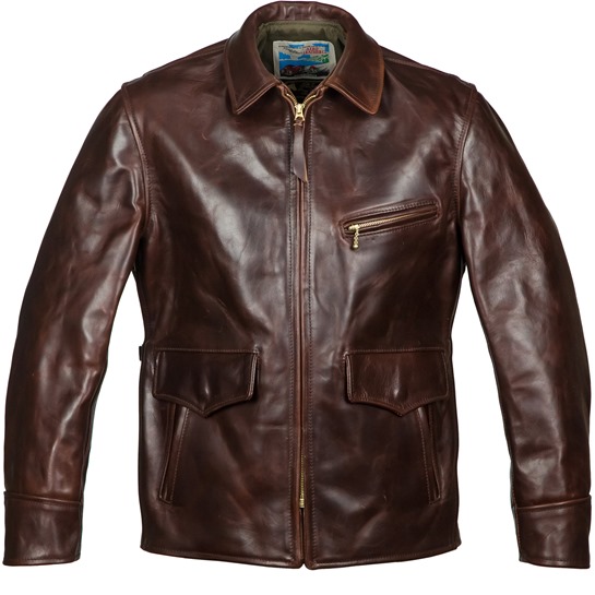 Men's MC Jacket with Side Laces DS711 - Open Road Leather & Accessories