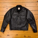 Type III Jean Jacket, Jerky: Black, 44" - S#6587