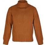 END OF LINE/CLEARANCE Cashmere & Merino 'Cairngorm' Ski Sweater: Rust