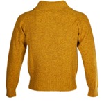 END OF LINE/CLEARANCE 1920's Eton Collared Sports Sweater: Mustard