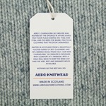 END OF LINE/CLEARANCE Cashmere & Merino 'Cairngorm' Ski Sweater: Pale Grey