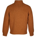 END OF LINE/CLEARANCE Cashmere & Merino 'Cairngorm' Ski Sweater: Rust