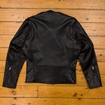 Café Racer, Goatskin: Black, 38" - S#6534