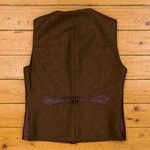 Shackelton Waistcoat (Trainee), Vicenza: Cordovan, 40" - S#6515