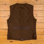 Shackelton Waistcoat, Battered Steerhide, 44" - S#6436