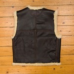 USAAF Type C-3 Vest, Sheepskin: USAAF 15 mm Seal, XL - S#6574