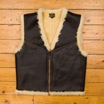 USAAF Type C-3 Vest, Sheepskin: USAAF 15 mm Seal, XL - S#6574