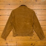 Type III Jean Jacket- Unlined Cow Suede, Suede: Golden, 36" - S#6536